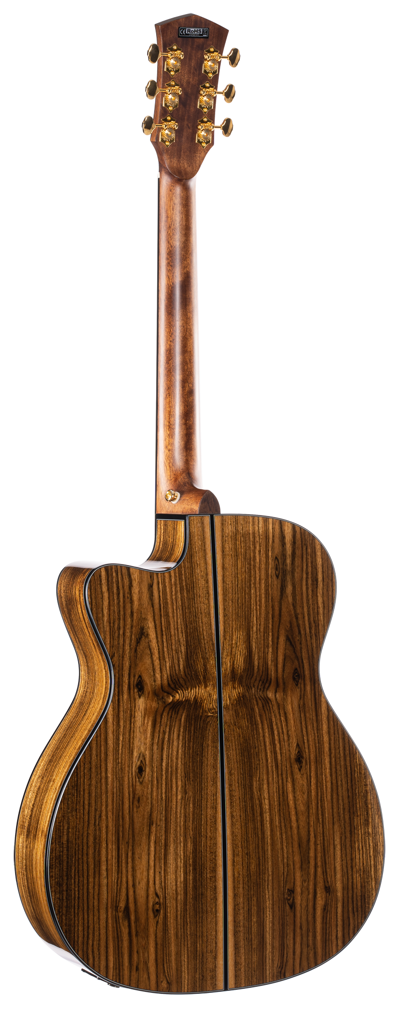 CORT Westerngitarre, GOLD OC6 Bocote, Natur, Preamp, Softcase, COGOOC6BNG