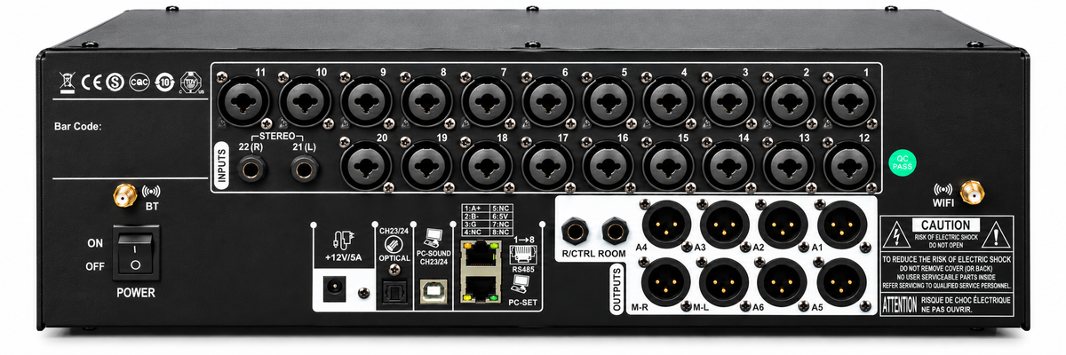 TOMAY T24 – Professionelles Digitalmischpult