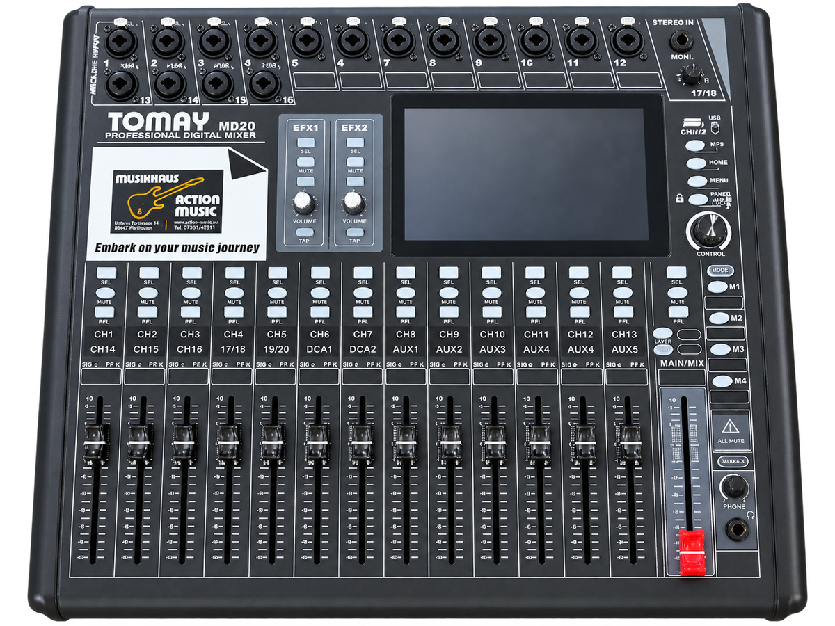 DIGITAL MIXER TOMAY MD20