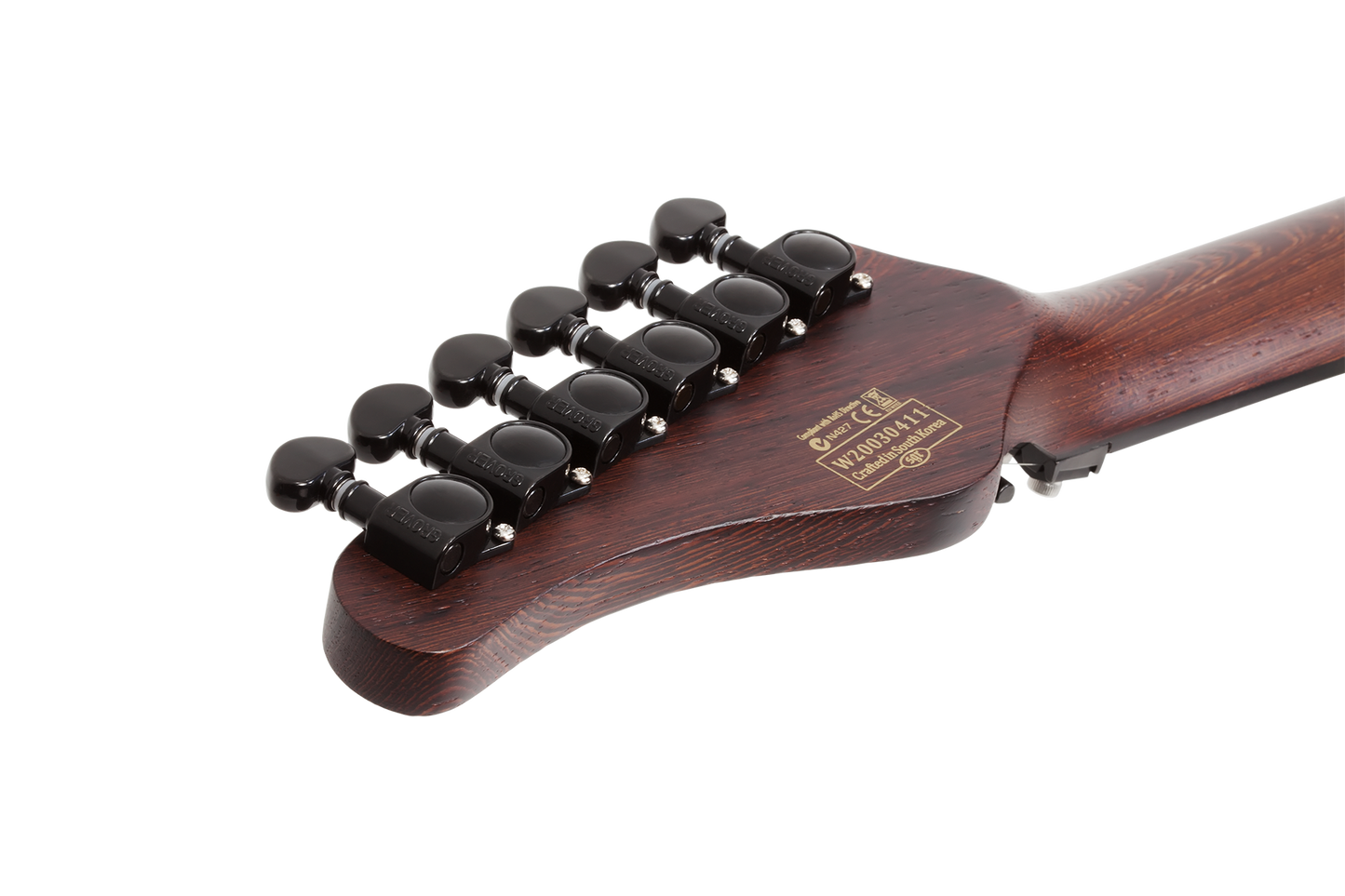 SCHECTER E-Gitarre, Sun Valley Super Shredder Exotic FR, Black Limba