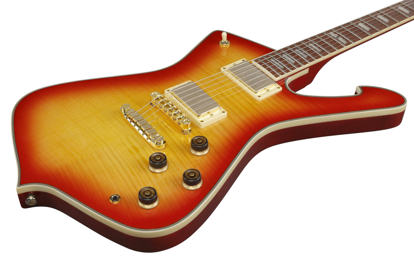 IC420FM-CRS IBANEZ Iceman E-Gitarre 6-String - Cherry Sunburst + Gigbag