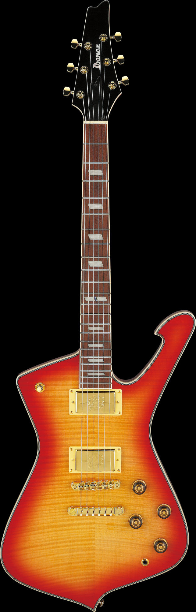 IC420FM-CRS IBANEZ Iceman E-Gitarre 6-String - Cherry Sunburst + Gigbag