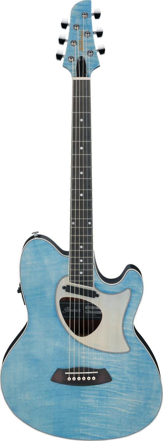 TCM50FM-ODB IBANEZ Talman Akustikgitarre 6-String - Open Pore Denim Blue