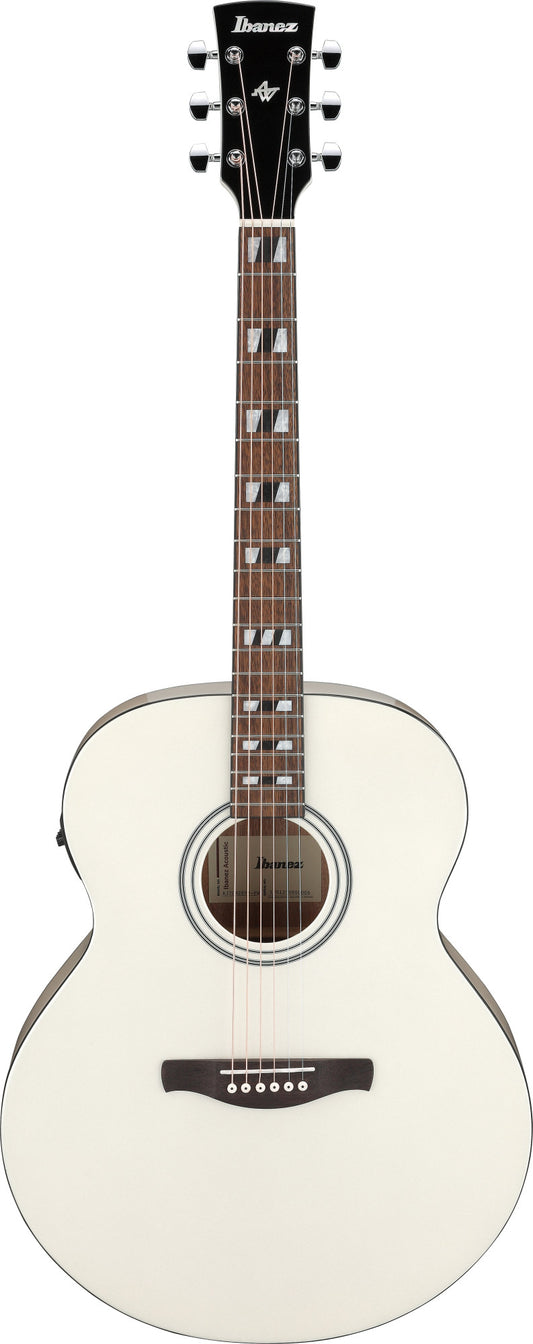 IBANEZ AJ Akustikgitarre 6-String - Pearl White High Gloss, AJ70M2E-PW