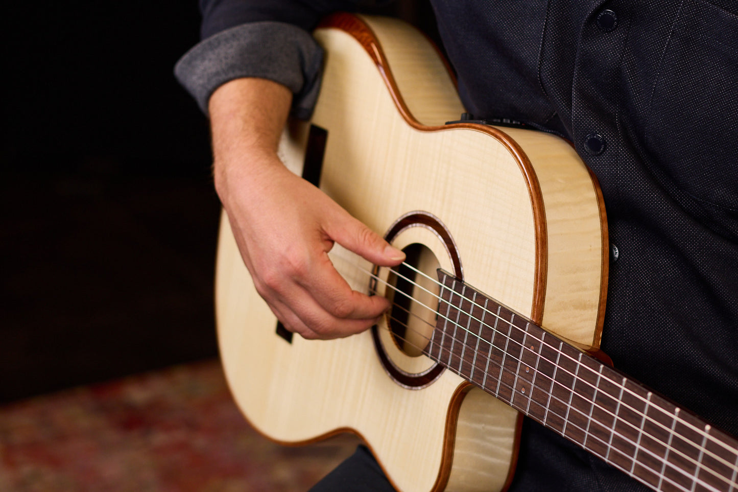 BRIDESUITECE ORTEGA The Private Room 4/4 Konzertgitarre 6-String - Natural + Gigbag