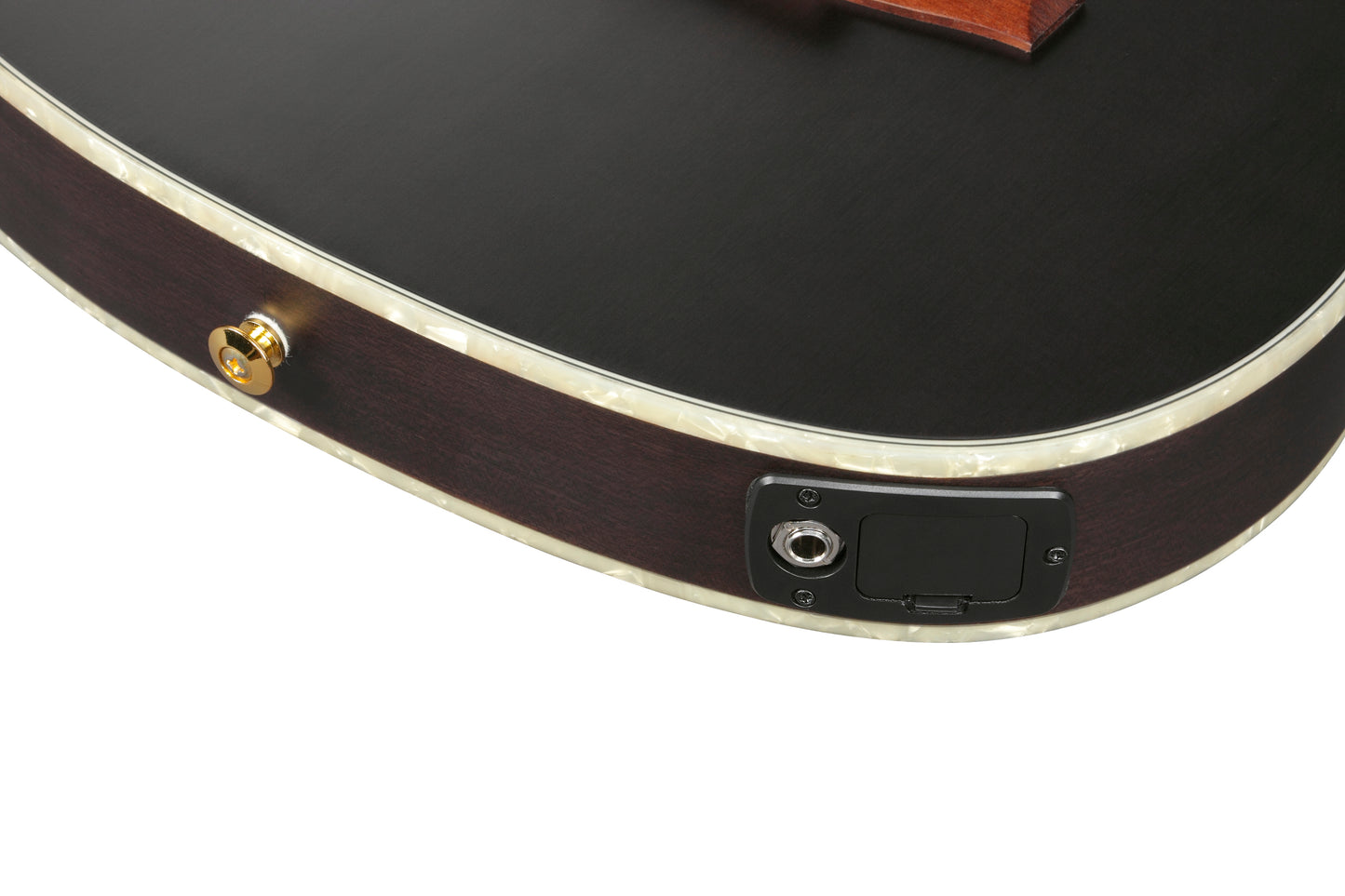 TOD10N-TKF IBANEZ Tim Henson Signature Nylon String Gitarre 6-String - Transparent Black Flat