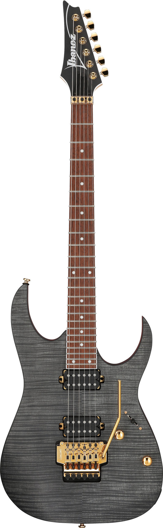 RGR420FMSPTGF IBANEZ RGR E-Gitarre 6-String - Transparent Gray Flat