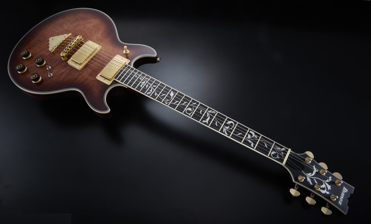 AR625FMSP-CML IBANEZ AR E-Gitarre 6-String - Caramel Burst Low Gloss