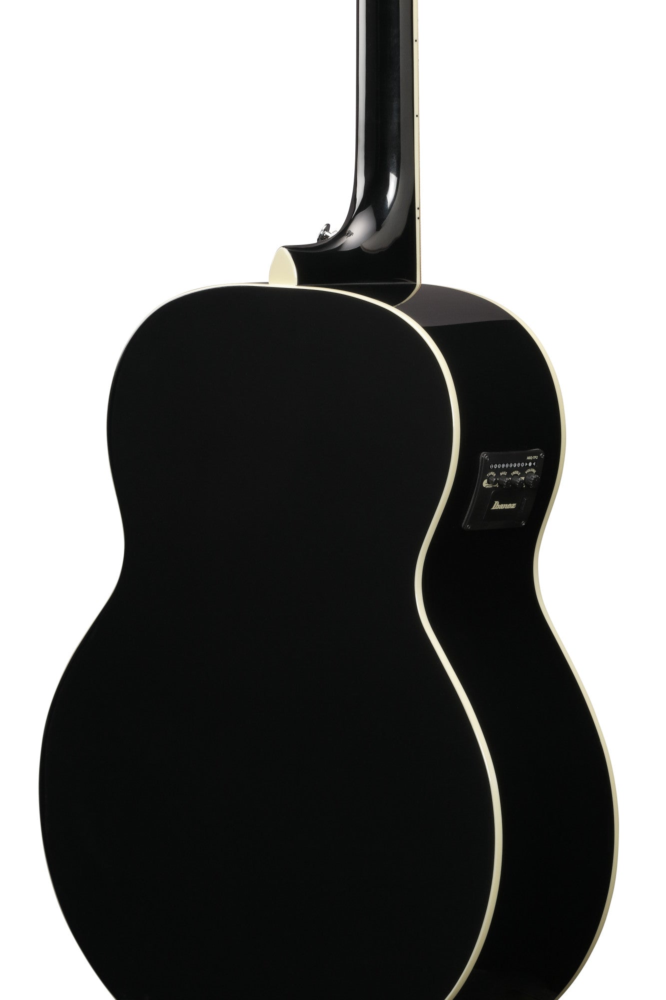 AJ70M1E-BK IBANEZ AJ Akustikgitarre 6-String - Black High Gloss