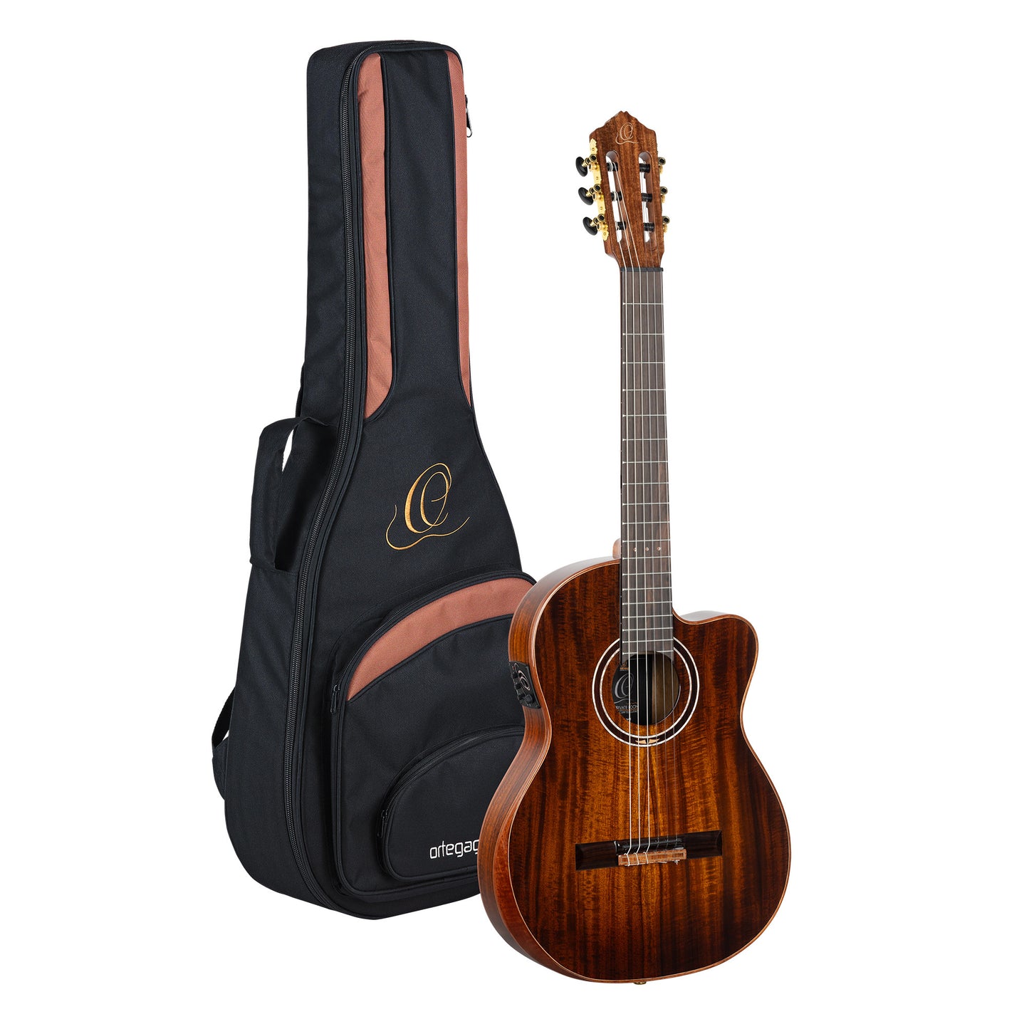 EXOTICSUITECE ORTEGA The Private Room 4/4 Konzertgitarre 6-String - Natural + Gigbag