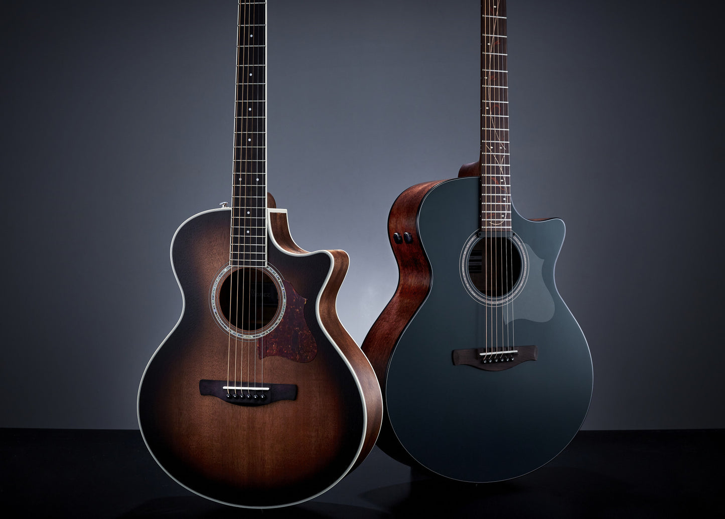 AE240JR-MHS IBANEZ AE Akustikgitarre 6-String - Mahogany Sunburst Open Pore