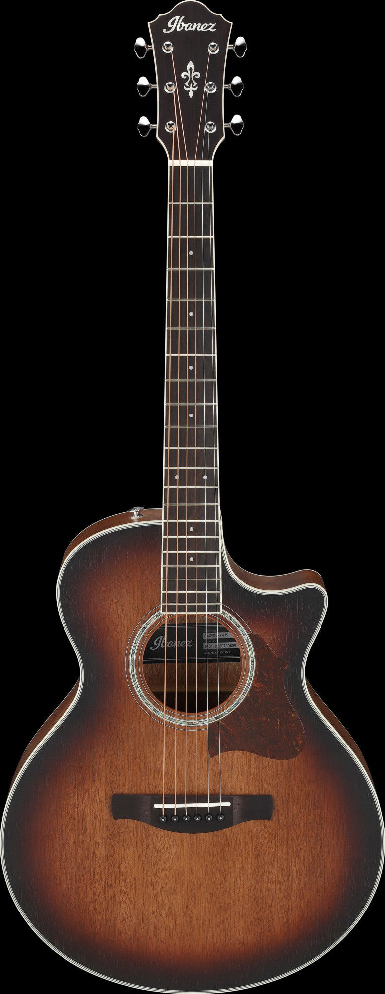 AE240JR-MHS IBANEZ AE Akustikgitarre 6-String - Mahogany Sunburst Open Pore