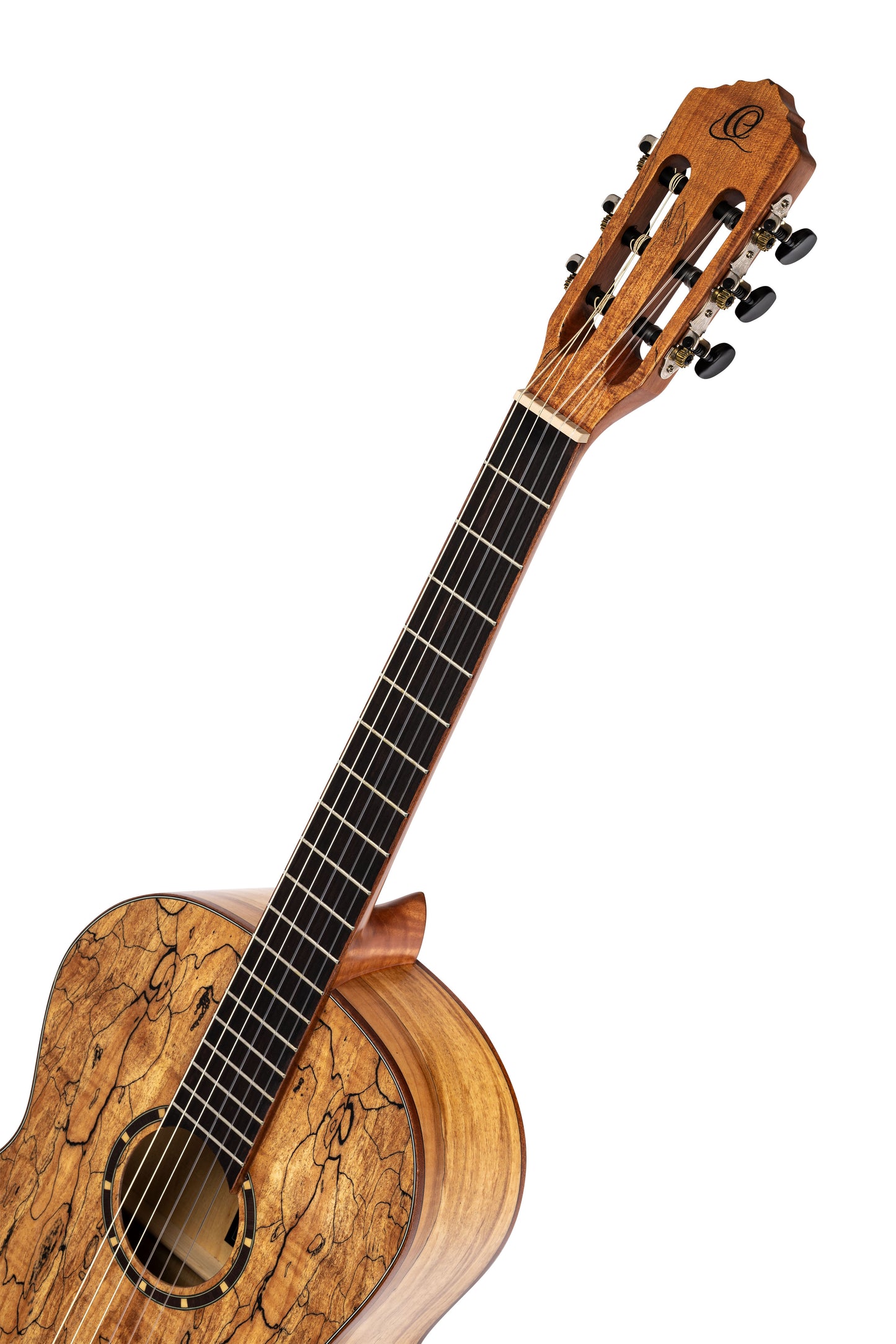 RSM-REISSUE ORTEGA The Private Room 4/4 Konzertgitarre 6-String - Spalted Maple Natur + Gigbag