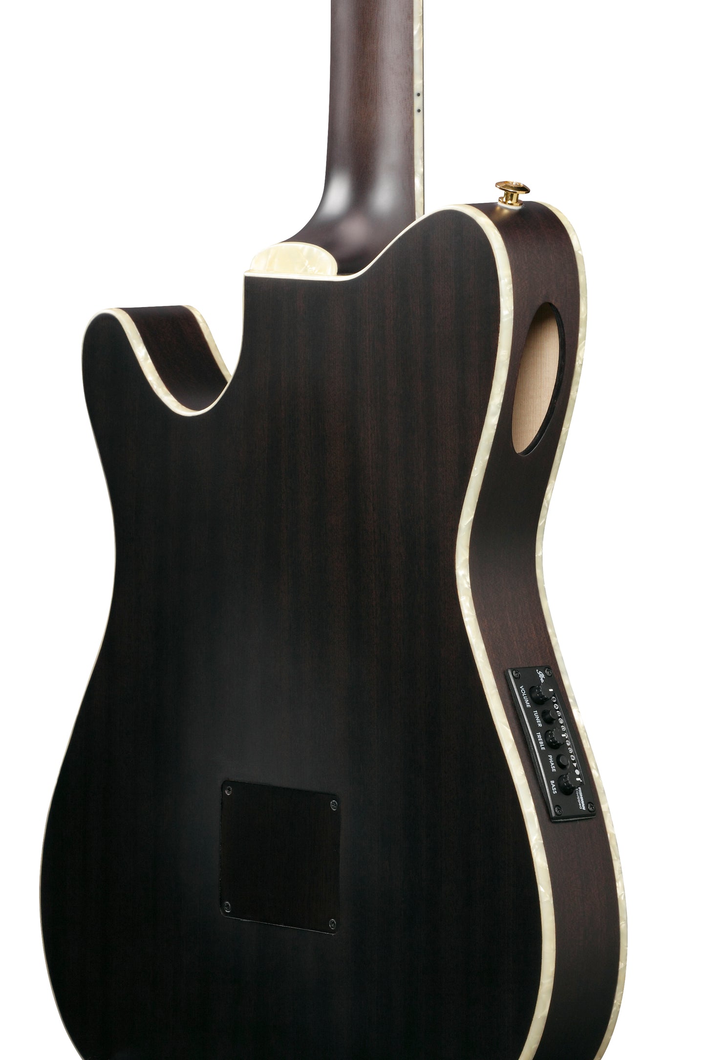 TOD10N-TKF IBANEZ Tim Henson Signature Nylon String Gitarre 6-String - Transparent Black Flat