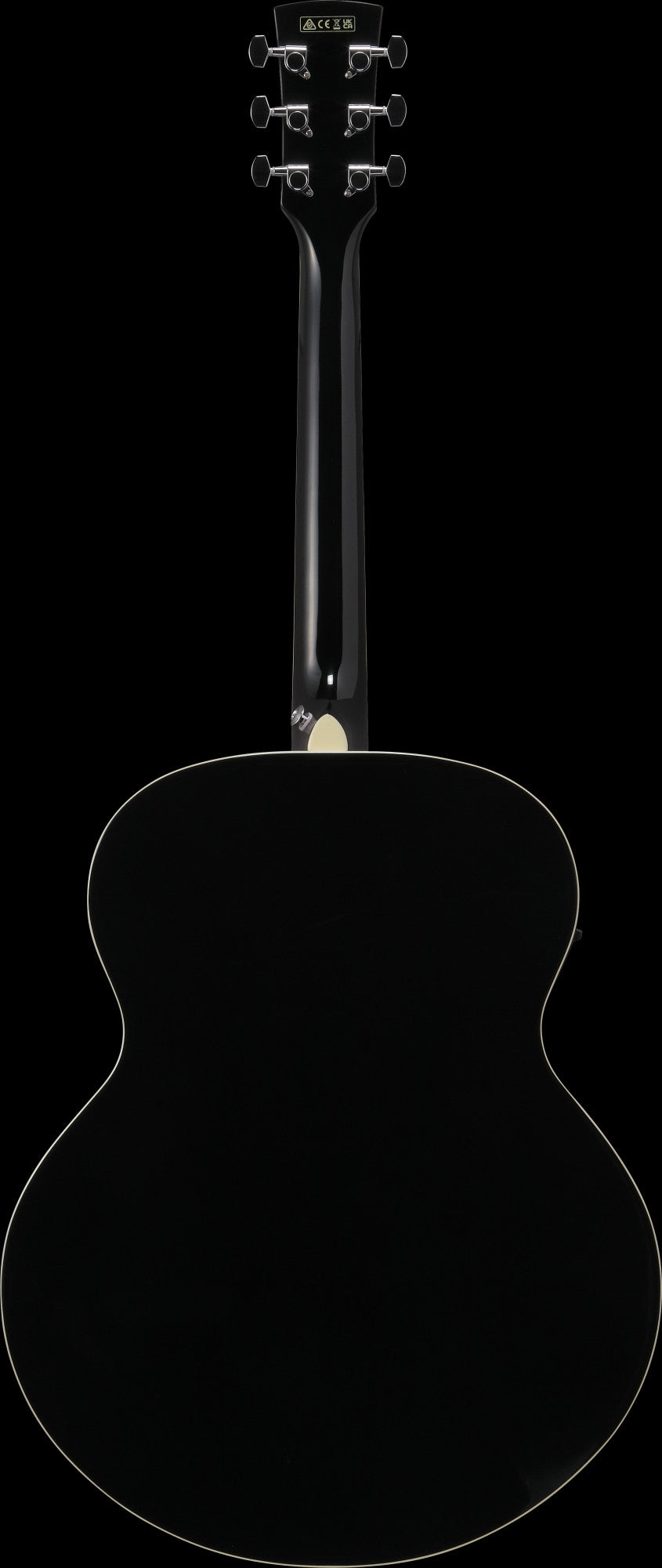 AJ70M1E-BK IBANEZ AJ Akustikgitarre 6-String - Black High Gloss