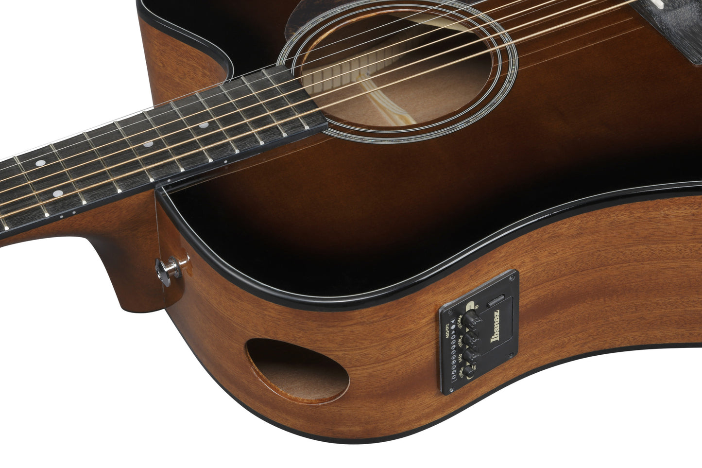 IBANEZ Advanced Acoustic AAD Akustikgitarre 6-String - Dark Violin Sunburst High Gloss