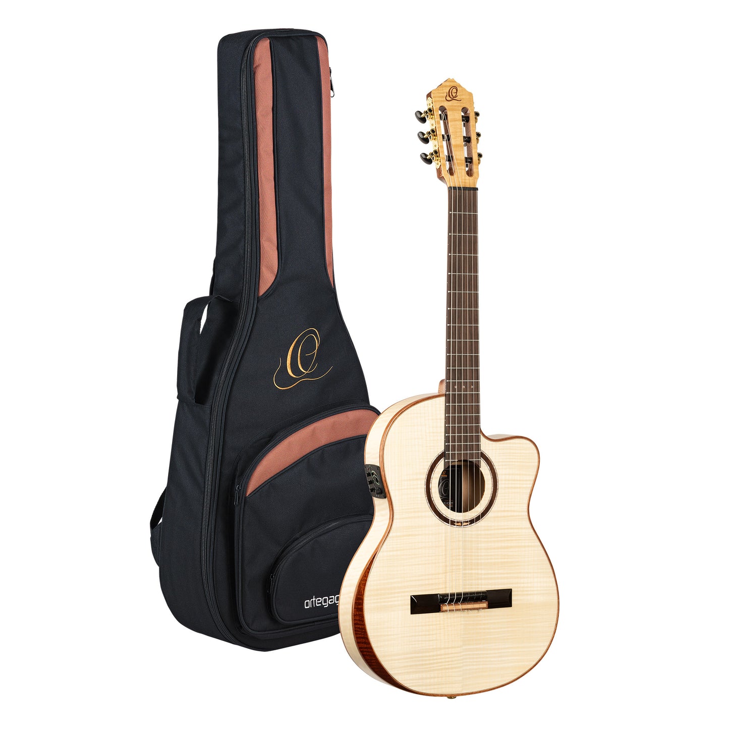 BRIDESUITECE ORTEGA The Private Room 4/4 Konzertgitarre 6-String - Natural + Gigbag