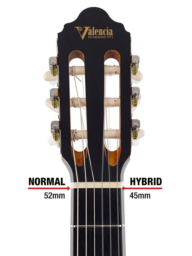Valencia Series 300 Klassik Gitarre mit Hybrid Neck