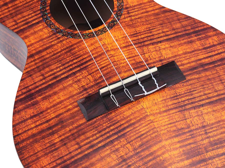 MA4KA |Mahalo Artist Elite Series Bariton Ukulele flame Koa