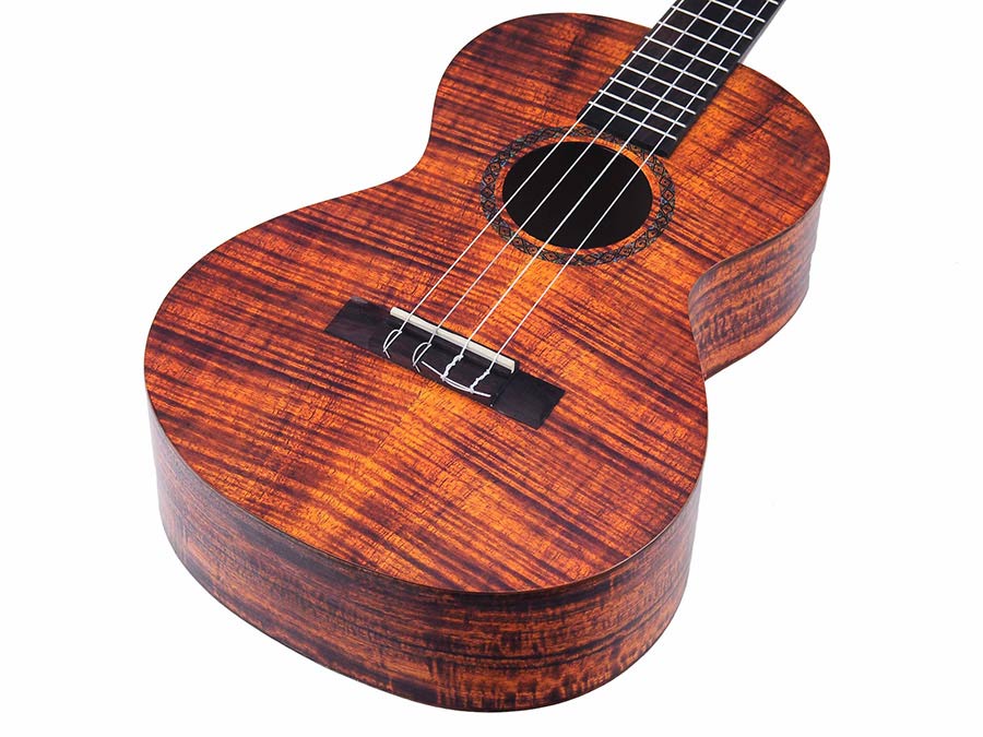 MA4KA |Mahalo Artist Elite Series Bariton Ukulele flame Koa
