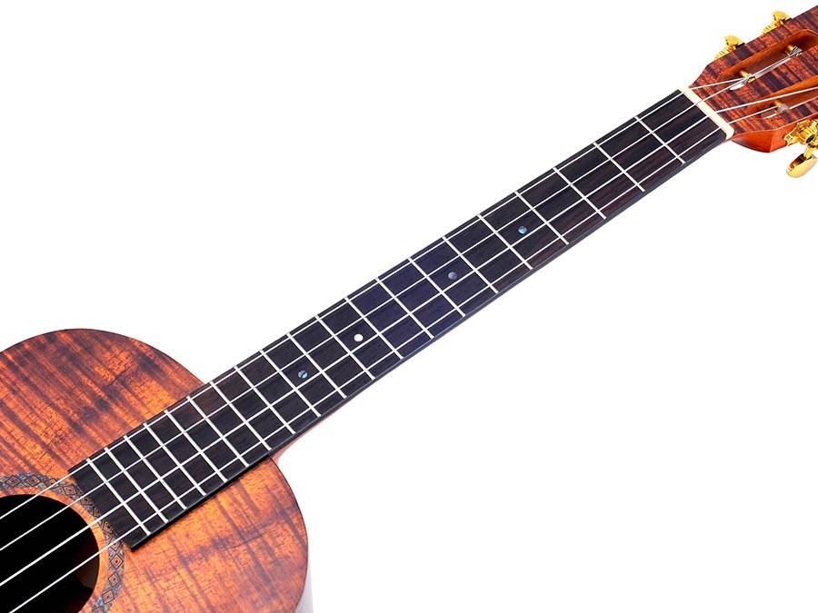 MA4KA |Mahalo Artist Elite Series Bariton Ukulele flame Koa