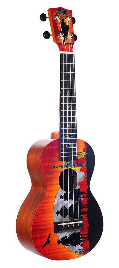 MA2WW |Mahalo Artist Elite Series Concert Ukulele Wild West