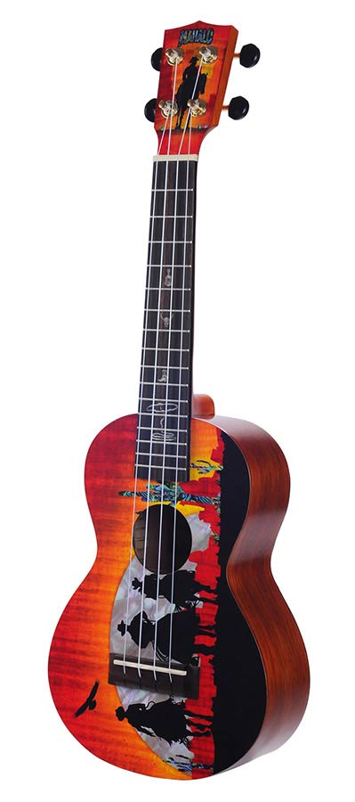 MA2WW |Mahalo Artist Elite Series Concert Ukulele Wild West