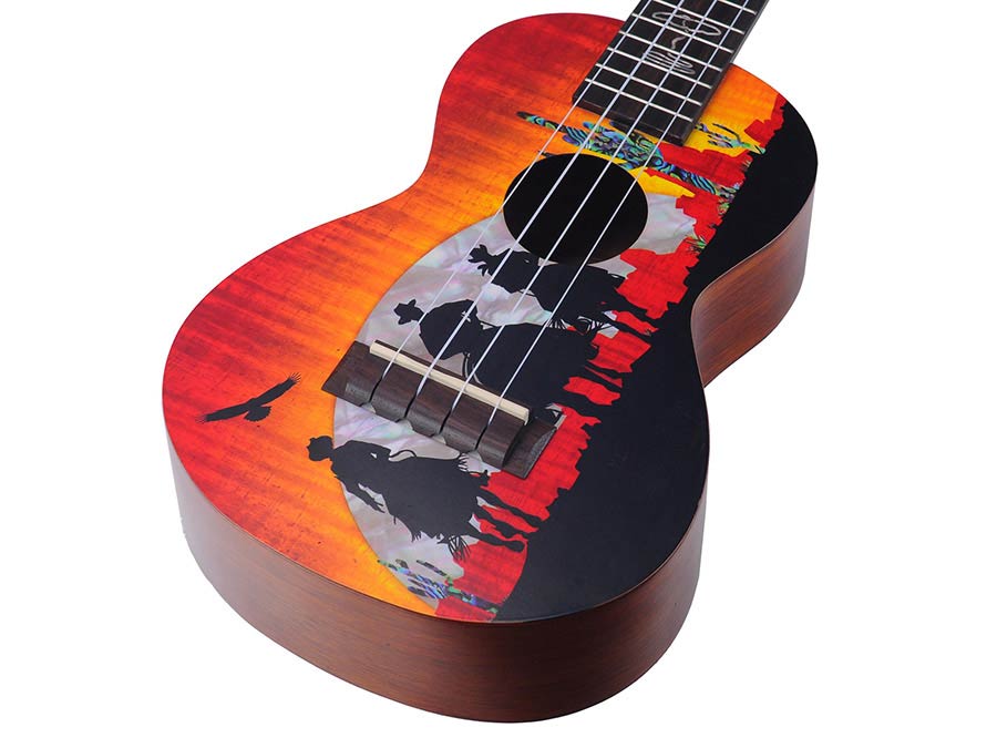 MA2WW |Mahalo Artist Elite Series Concert Ukulele Wild West
