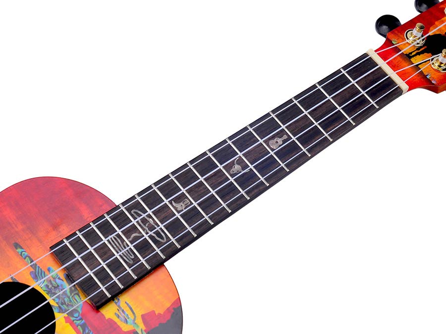 MA2WW |Mahalo Artist Elite Series Concert Ukulele Wild West