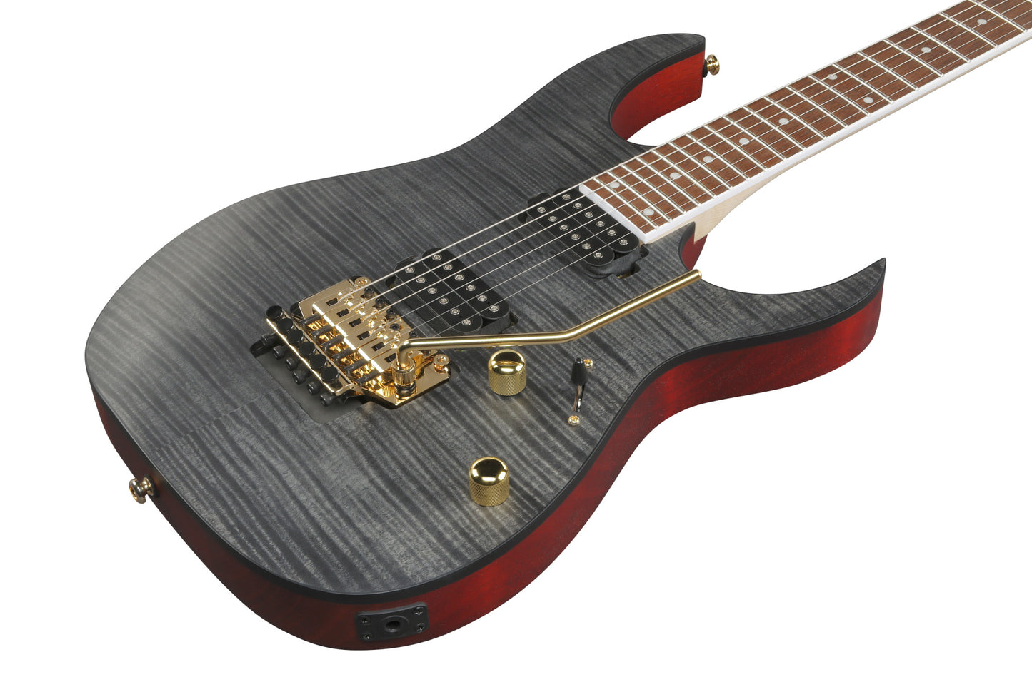 RGR420FMSPTGF IBANEZ RGR E-Gitarre 6-String - Transparent Gray Flat
