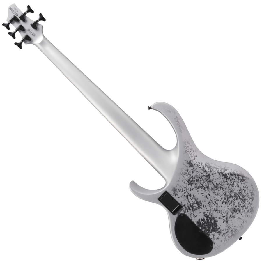 Ibanez BTB25TH5 SLM Premium 5 String Electric Bass - Silver Blizzard Matte