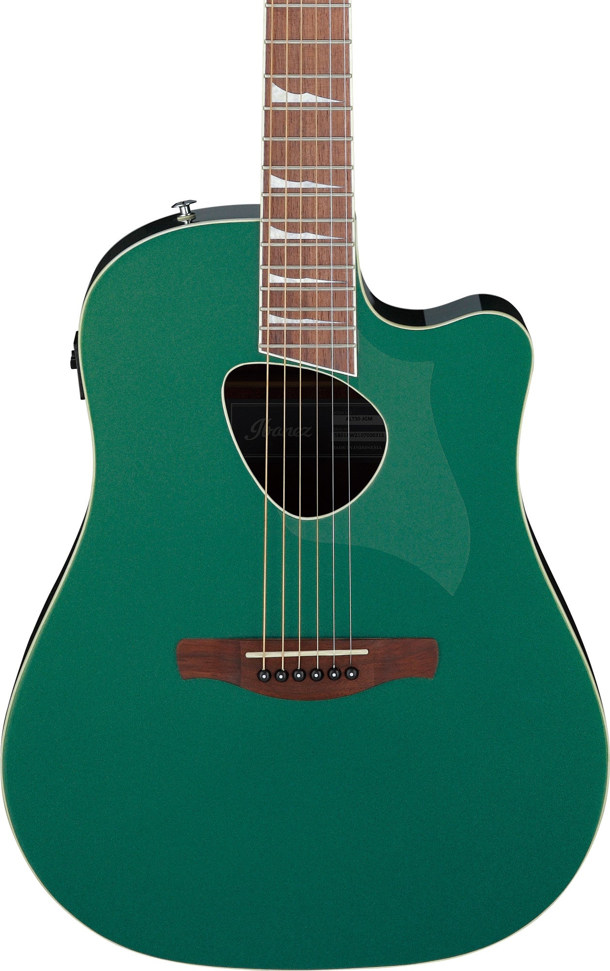 ALT30-JGM IBANEZ ALT Akustikgitarre 6-String - Jungle Green Metallic