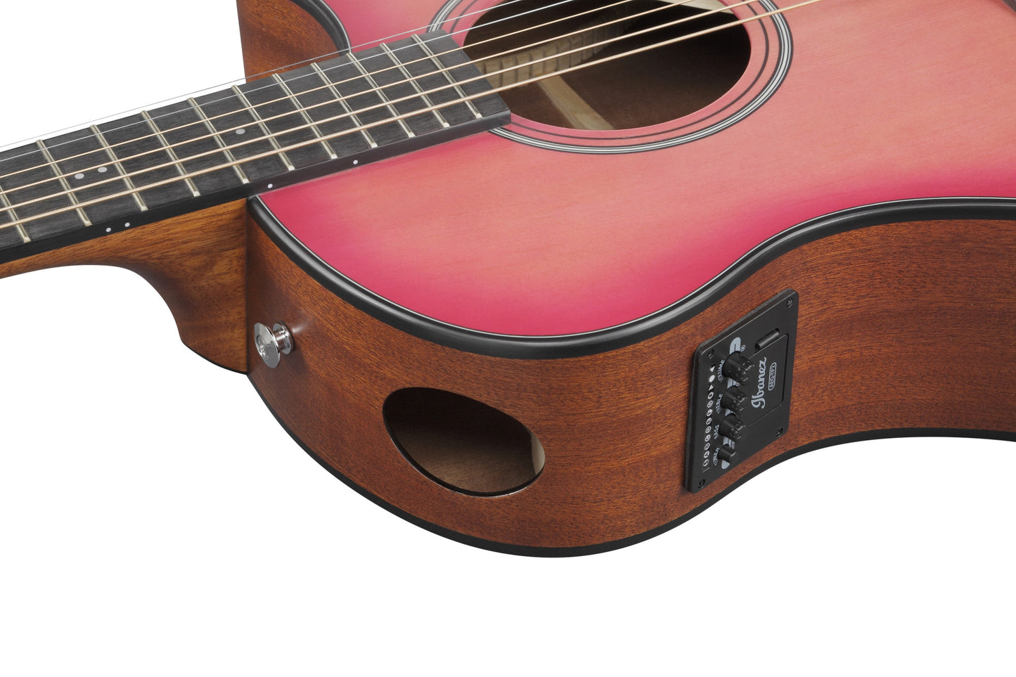 IBANEZ Advanced Acoustic Guitar 6-String - Coral Red Burst Open Pore