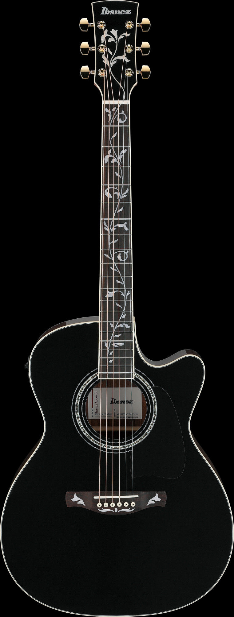 AC391RCE-BKH IBANEZ Artwood AC Akustikgitarre 6-Saiter - Schwarz