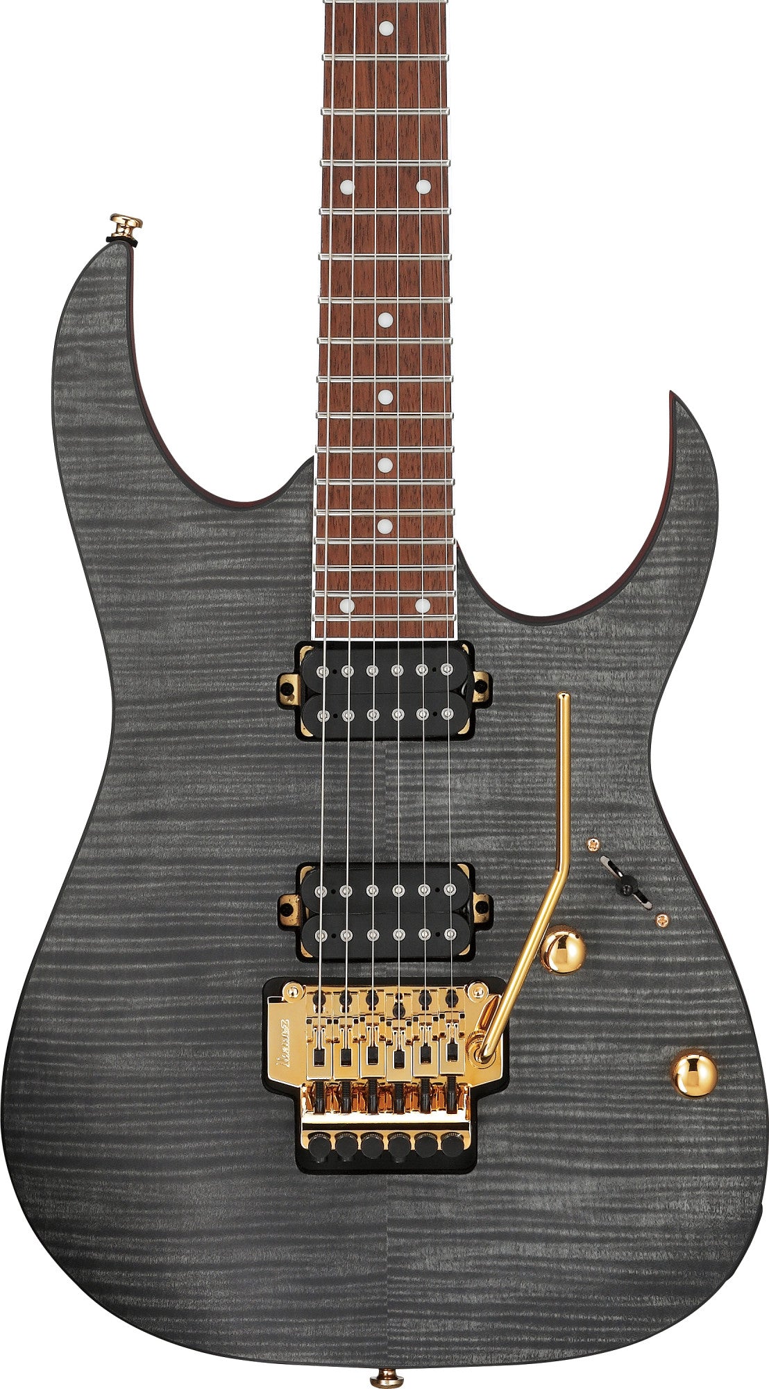 RGR420FMSPTGF IBANEZ RGR E-Gitarre 6-String - Transparent Gray Flat