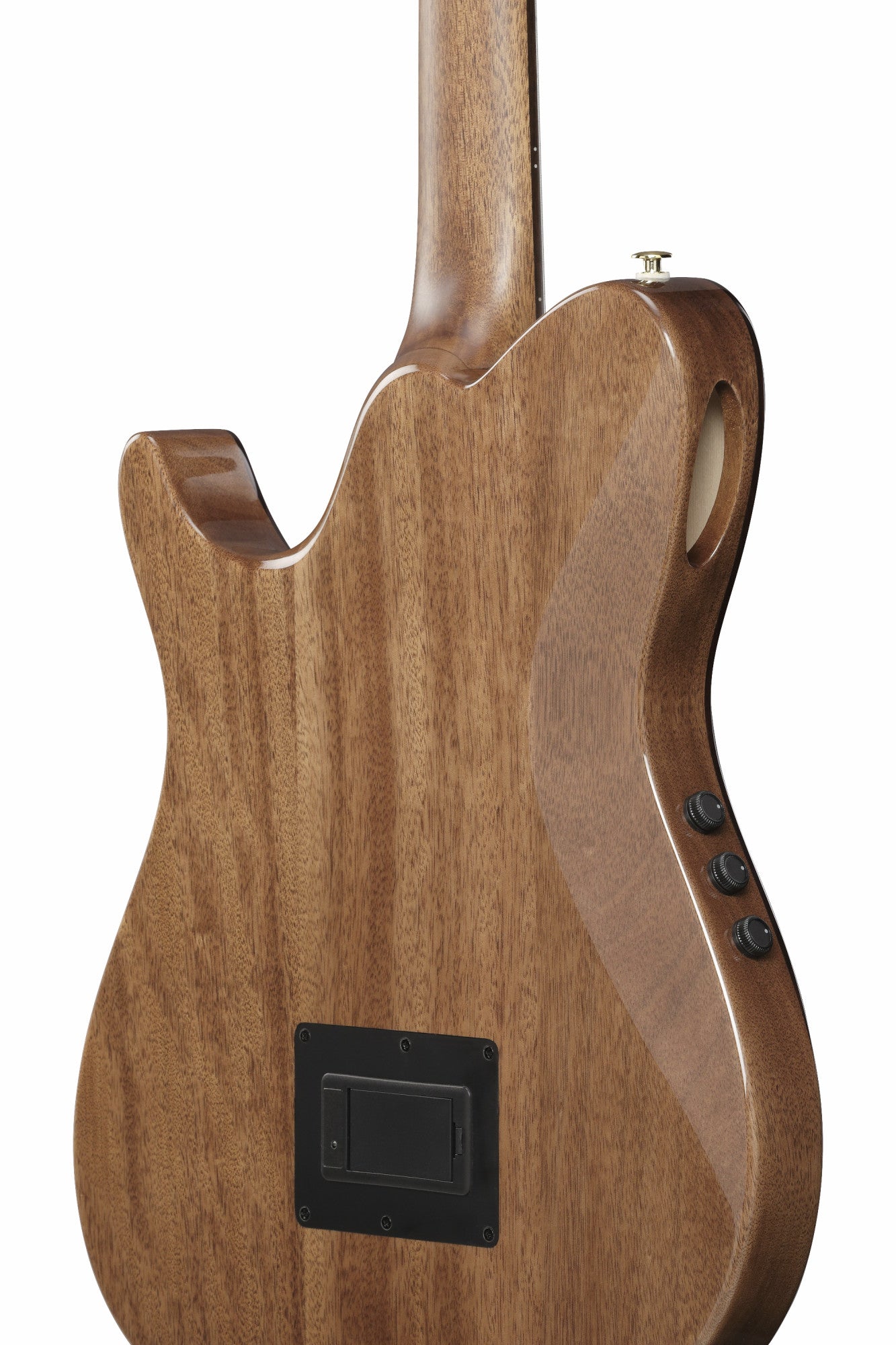 IBANEZ electro-acoustic concert ukulele made of Macassar ebony with cutaway dark brown open pore, UEW13M
