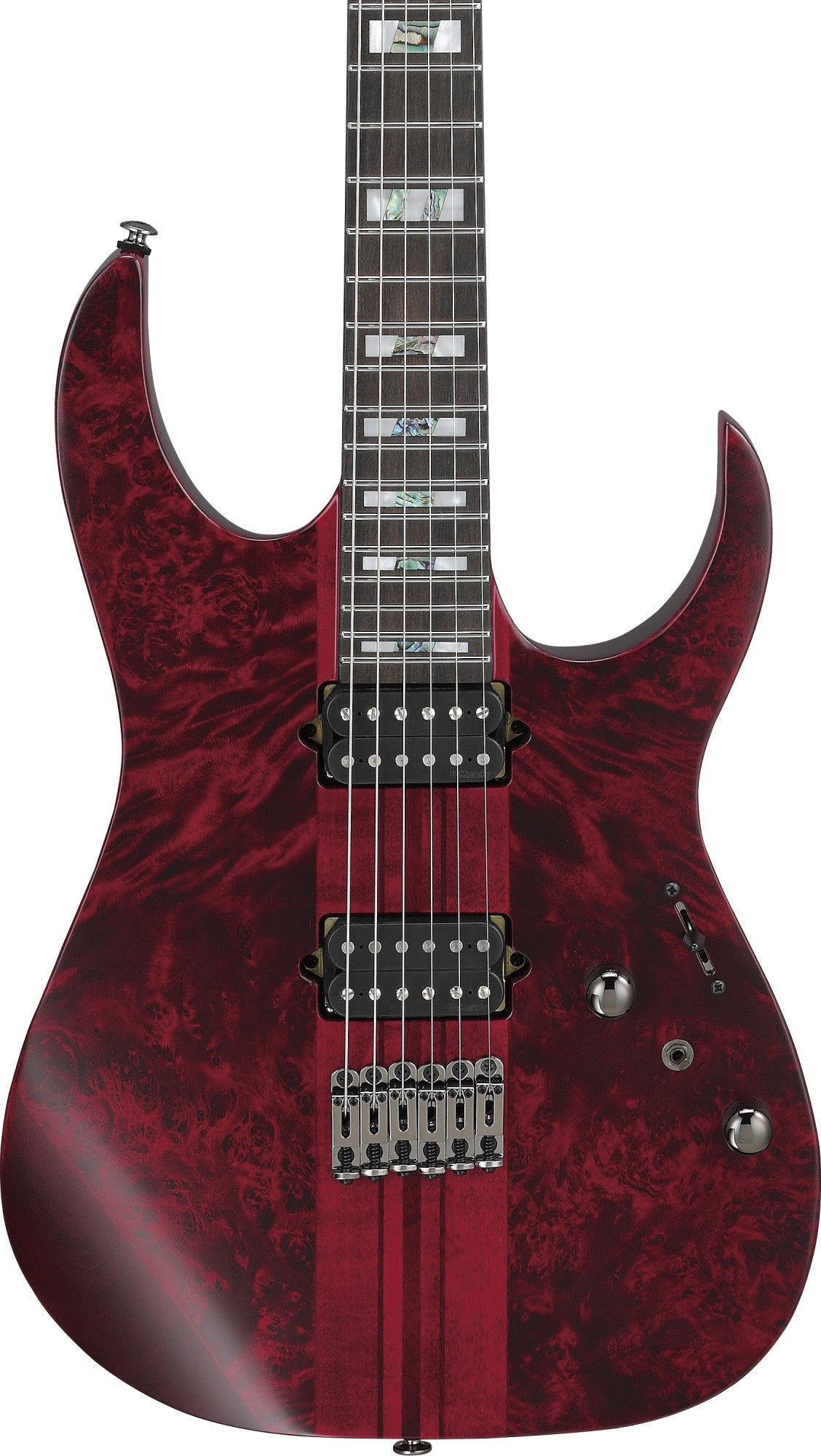 RGT1221PB-SWL IBANEZ Premium RGT E-Gitarre 6-String - Stained Wine Red Low Gloss + Gigbag