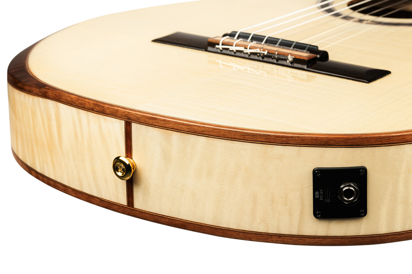 BRIDESUITECE ORTEGA The Private Room 4/4 Konzertgitarre 6-String - Natural + Gigbag