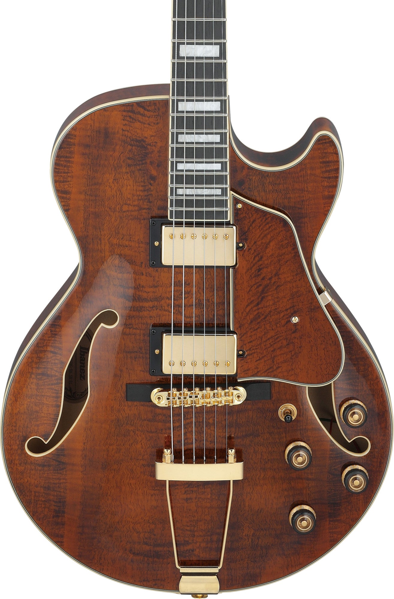 AG95MG-DA IBANEZ Artcore Expressionist AG Hollow Body Gitarre 6-String - Dark Amber