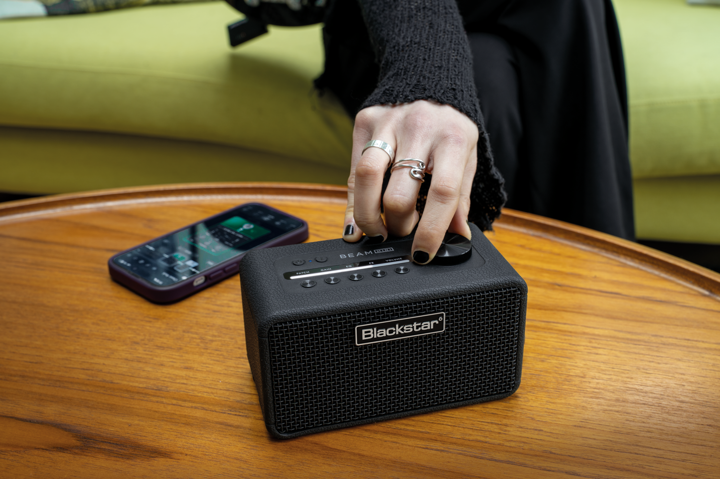 BLACKSTAR E-Gitarrencombo, BEAM Mini, 2x12W, 2x2", Schwarz, BLBEAMMINI