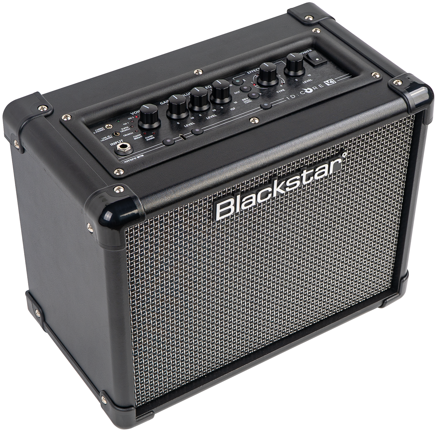 BLACKSTAR E-Gitarrencombo, ID:Core 10 V4, 10W, 2 x 3", Schwarz, BLIDCORE10V4BK