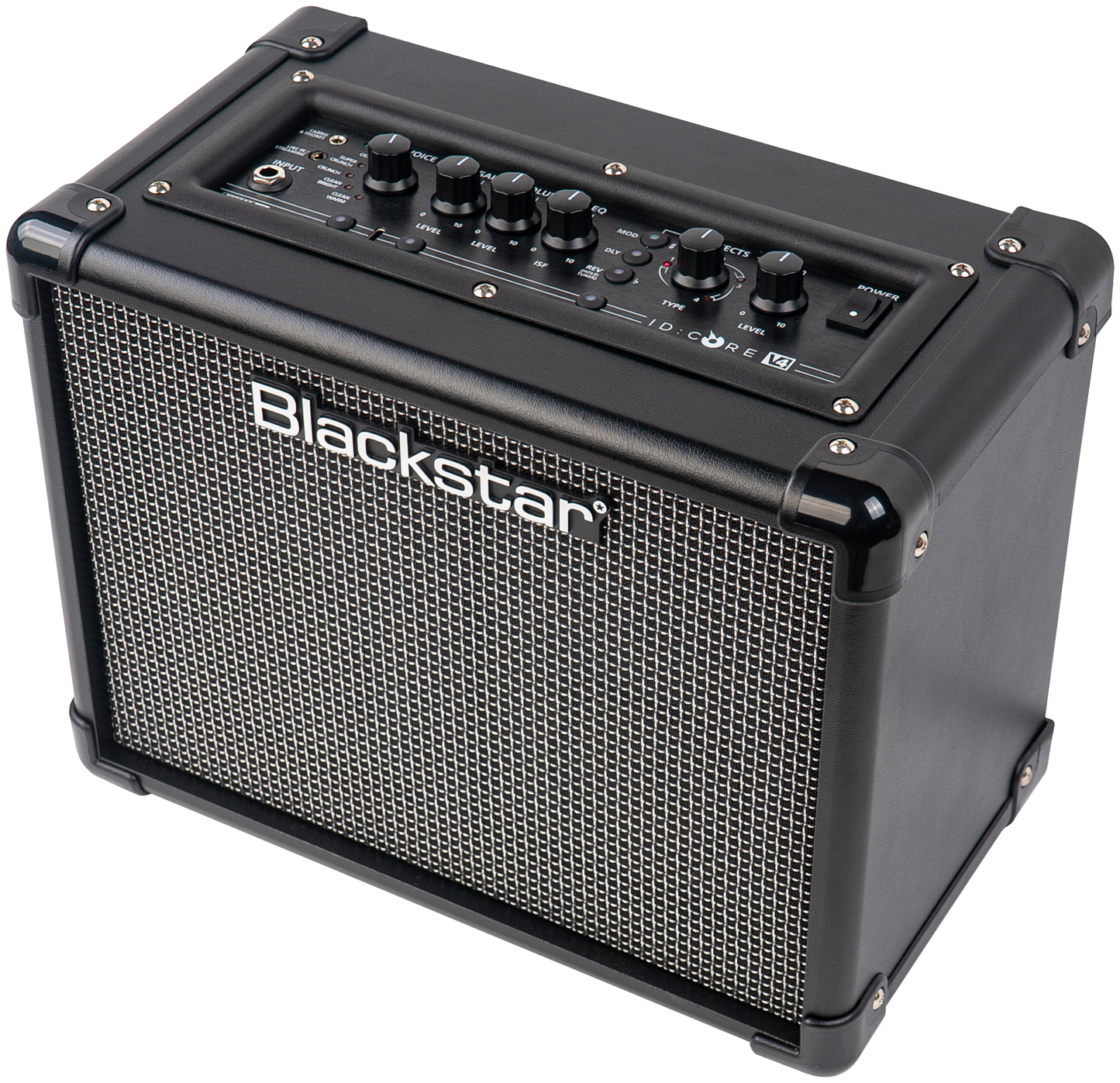 BLACKSTAR E-Gitarrencombo, ID:Core 10 V4, 10W, 2 x 3", Schwarz, BLIDCORE10V4BK