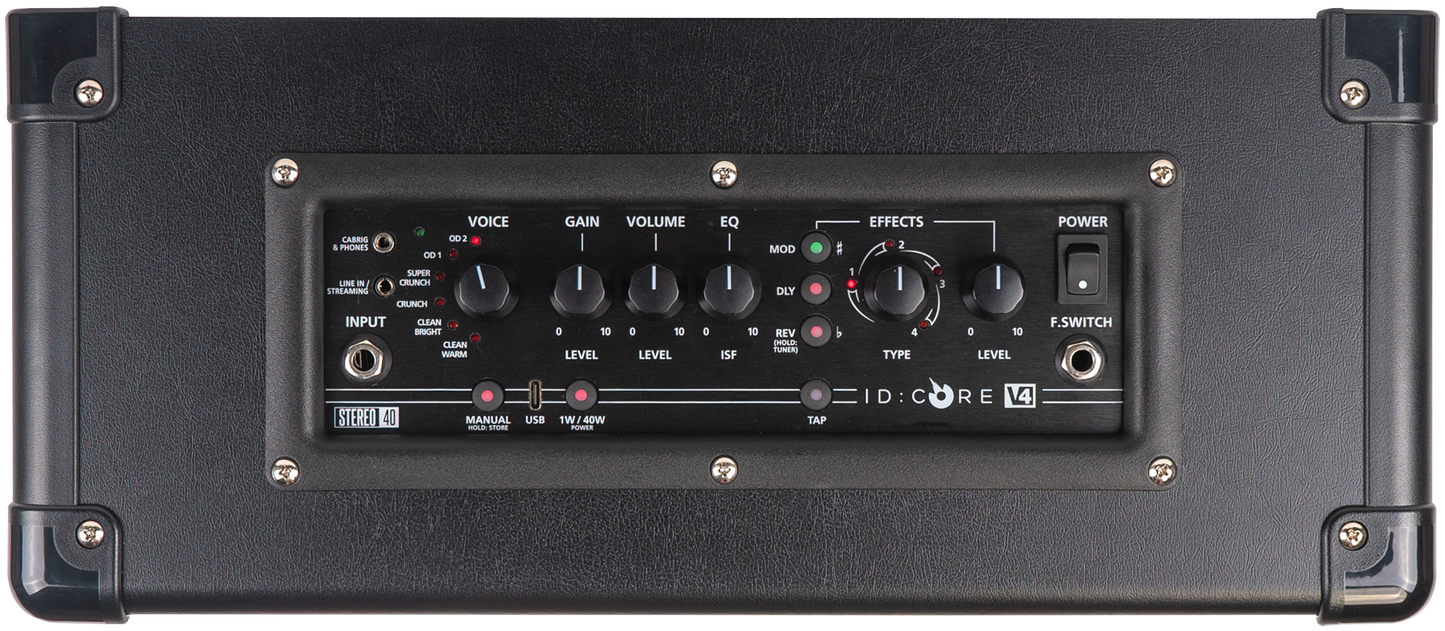 BLACKSTAR E-Gitarrencombo, ID:Core 40 V4, 40W, 2 x 6,5", Schwarz