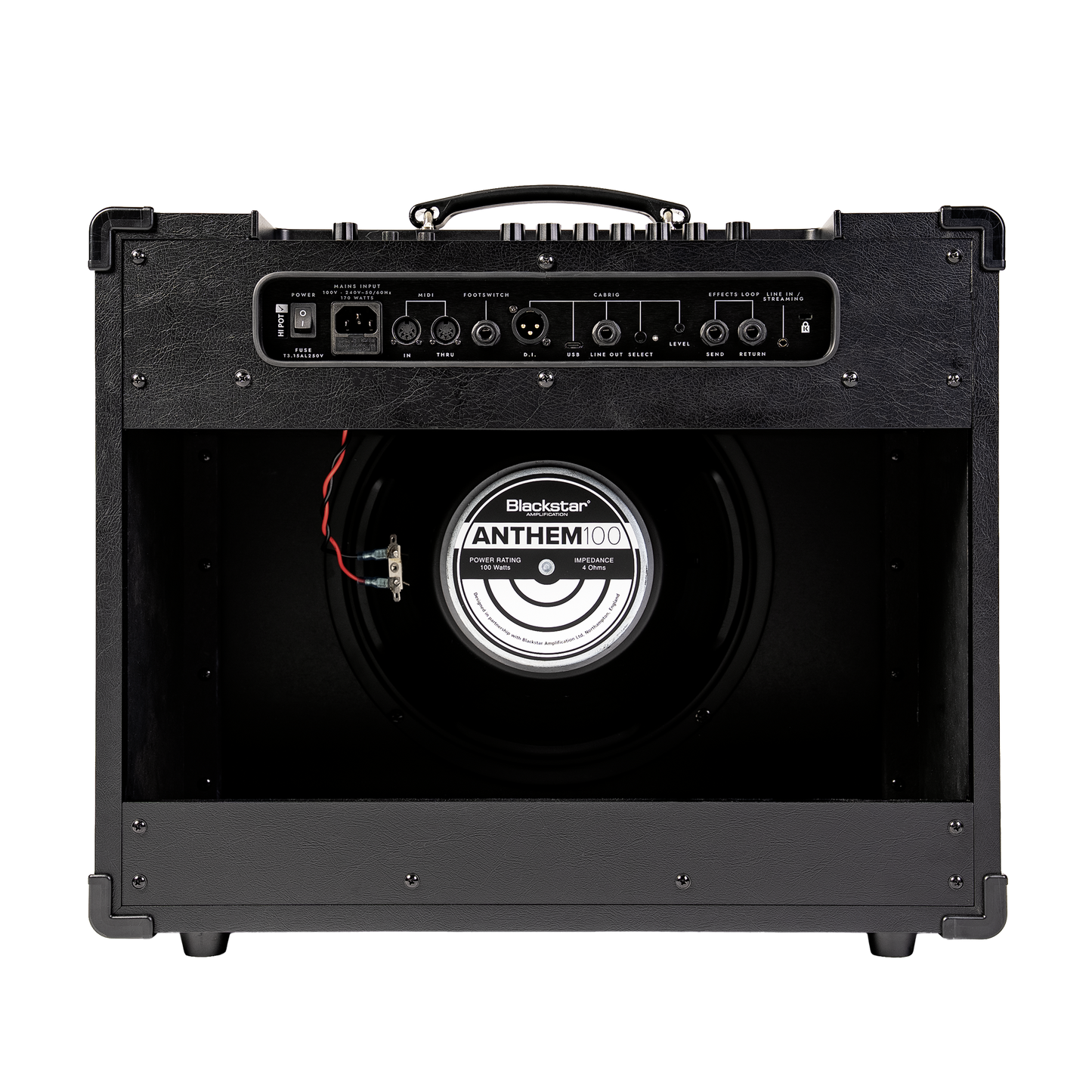 BLACKSTAR E-Gitarrencombo, ID:X 100, 100W, 1 x 12", Schwarz