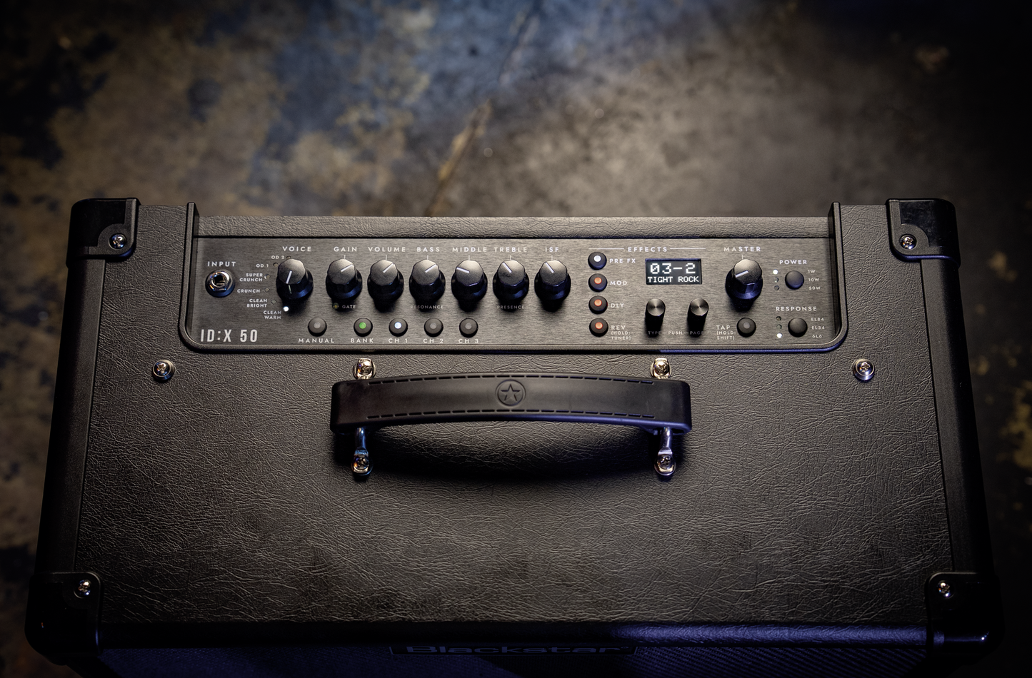 BLACKSTAR E-Gitarrencombo, ID:X 50, 50W, 1 x 12", Schwarz