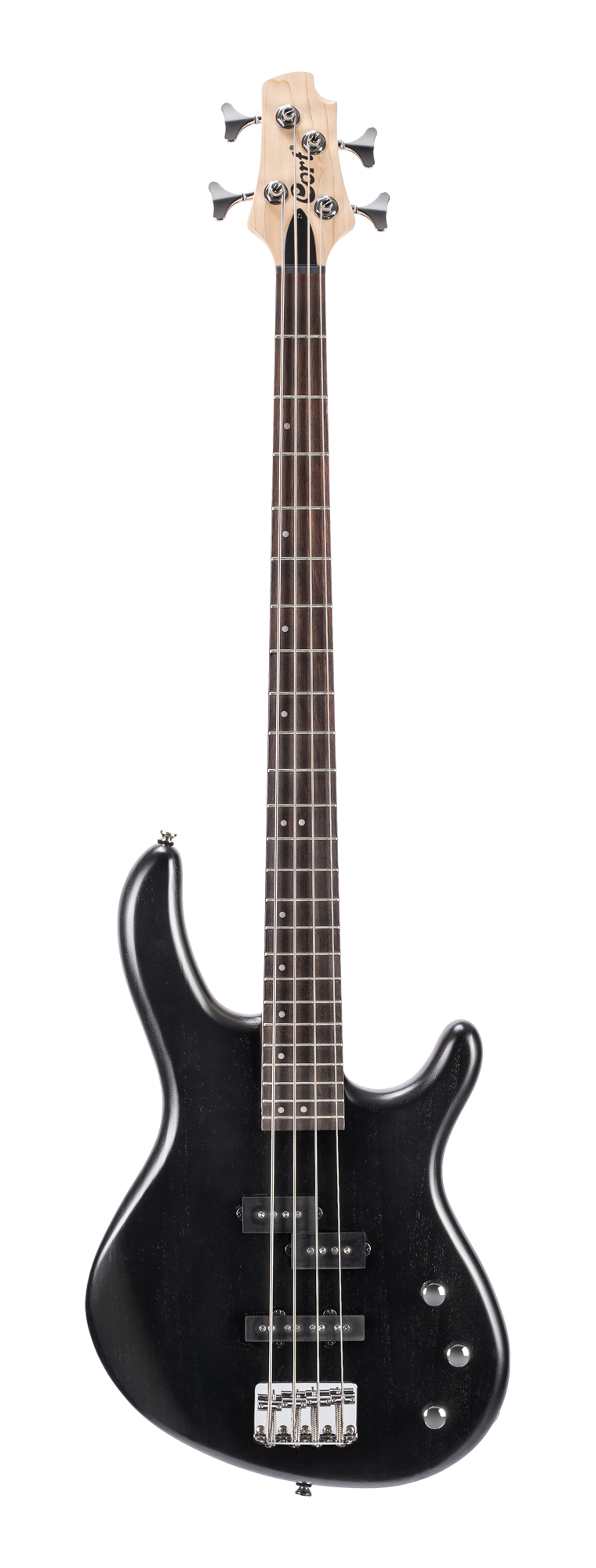 CORT Bassgitarre, Action PJ, Open Pore Black, COABOPB2