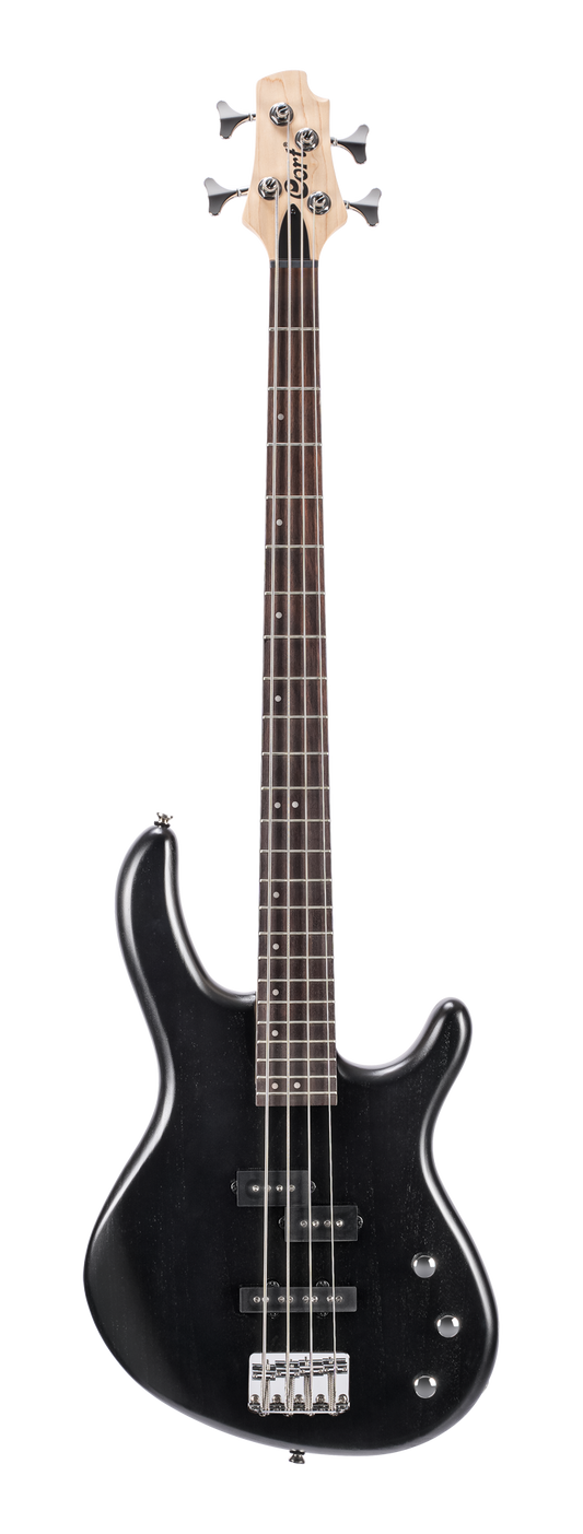 CORT Bassgitarre, Action PJ, Open Pore Black, COABOPB2