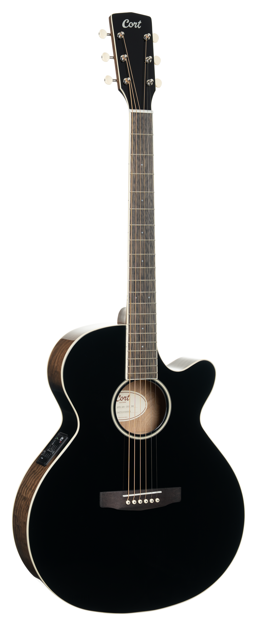CORT acoustic guitar, SFX-Myrtlewood, natural high gloss, preamp, COSFXMYRTLEN