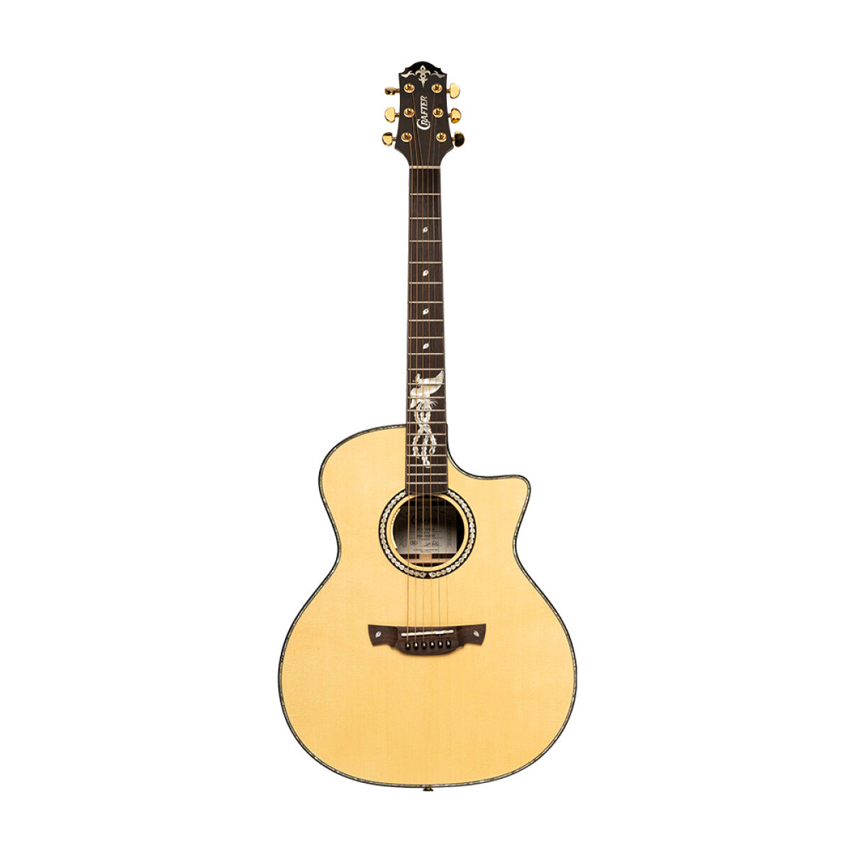 CORT acoustic guitar, SFX-Myrtlewood, natural high gloss, preamp, COSFXMYRTLEN