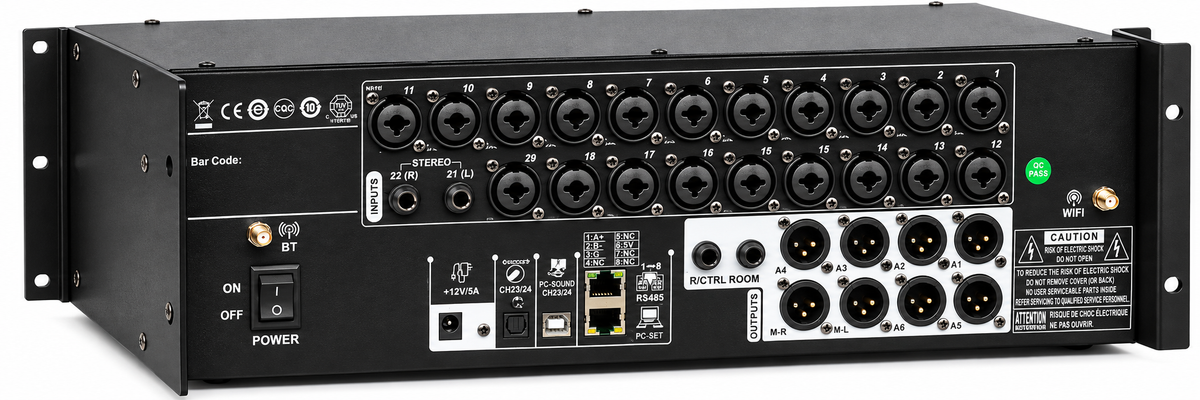 TOMAY T24 – Professionelles Digitalmischpult